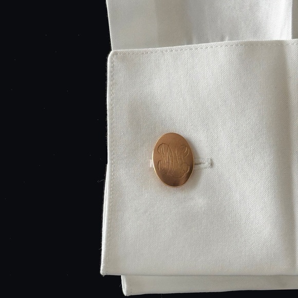 Vintage Copper Cufflinks - Picture 2 of 4